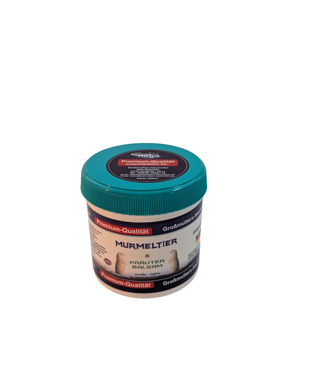 Murmeltieröl & Kräuter-Balsam 200ml