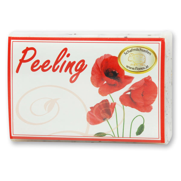 Peelingseife mit Mohn 100g