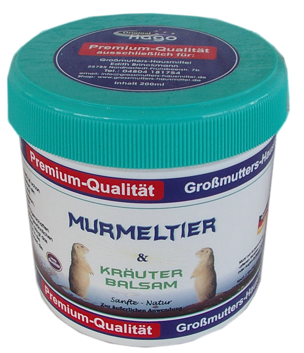 Murmeltieröl & Kräuter-Balsam 200ml
