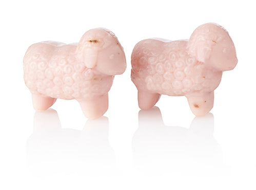 Wollschaf-klein- Seife Wildrose - 28g