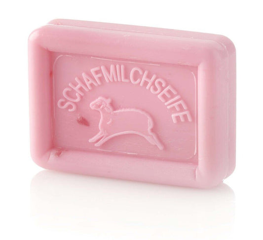 Himbeer Spritz Seife - eckig - 100 g