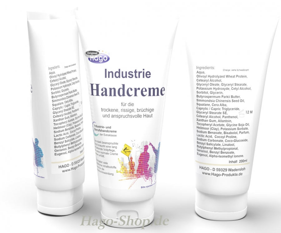 Industrie - Handcreme 200 ml