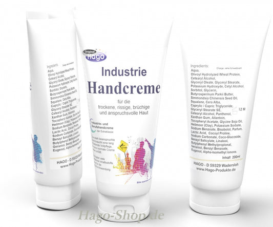 Industrie - Handcreme 200 ml