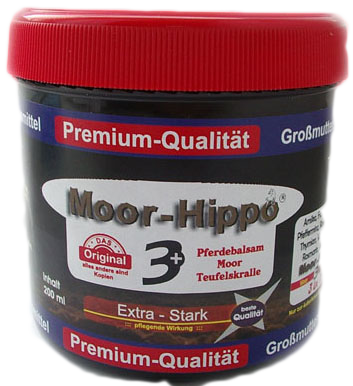 Moor - Hippo 3+ Balsam mit Teufelskralle