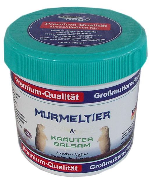 Murmeltieröl & Kräuter-Balsam 200ml