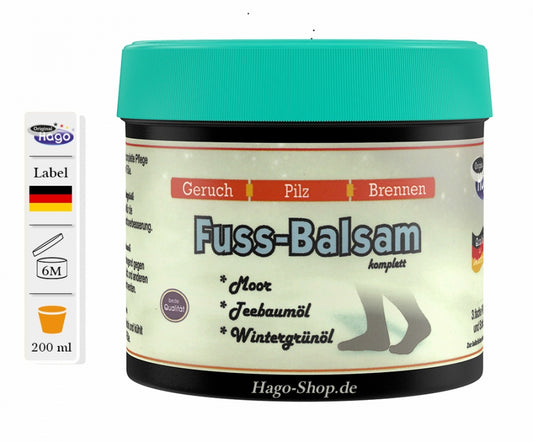 Fuss Balsam komplett 200ml