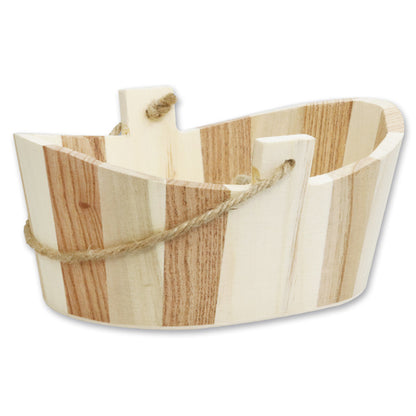 Holzkorb oval klein 12x5x8,5cm (BxHxT)