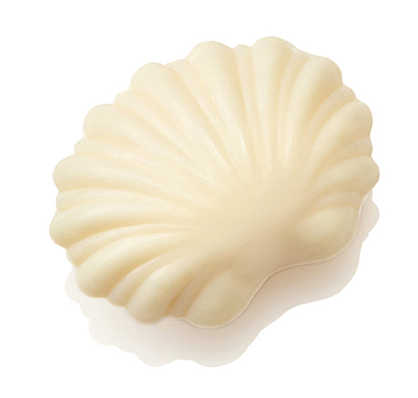 Muschel-Seife-groß weiß-100g