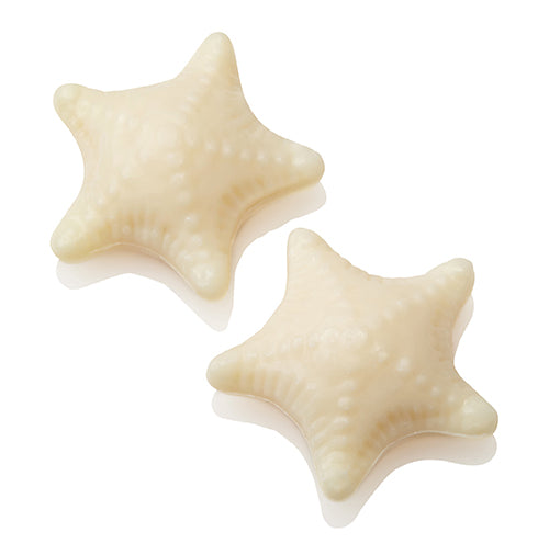 Seestern-Seife - Wiesenduft - weiß-30g